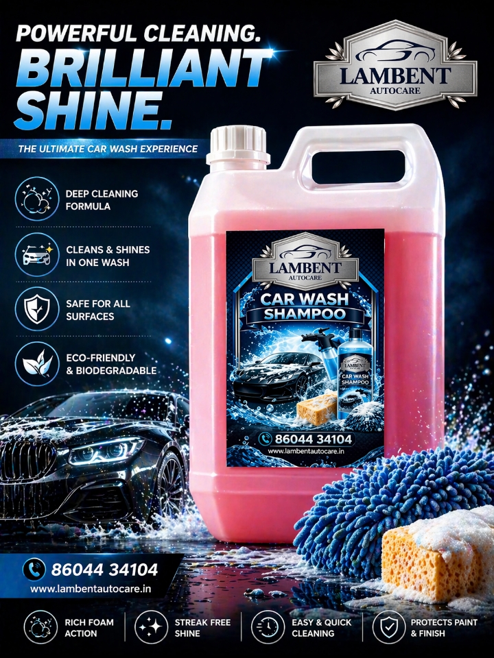 lambent car wash shampoo
